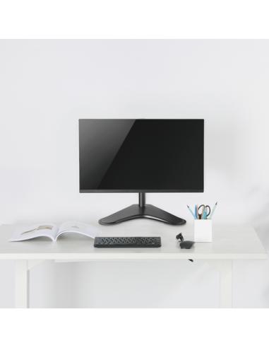 Ewent EW1535 soporte para monitor 81,3 cm (32") Escritorio Negro