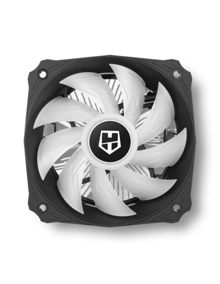 NOX Hummer H-123 RGB Procesador Enfriador 12 cm Negro 1 pieza(s)