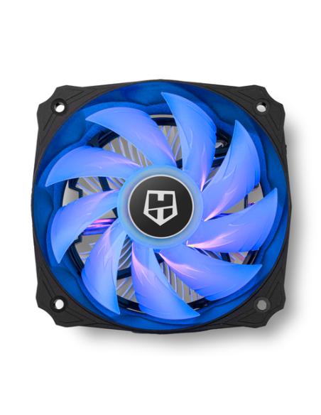 NOX Hummer H-123 RGB Procesador Enfriador 12 cm Negro 1 pieza(s)
