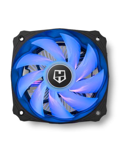 NOX Hummer H-123 RGB Procesador Enfriador 12 cm Negro 1 pieza(s)