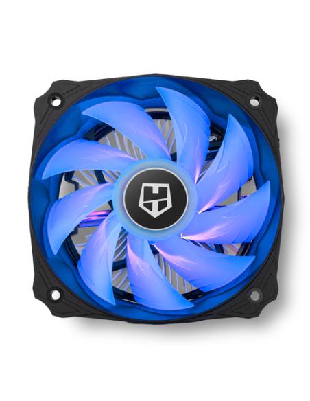 NOX Hummer H-123 RGB Procesador Enfriador 12 cm Negro 1 pieza(s)