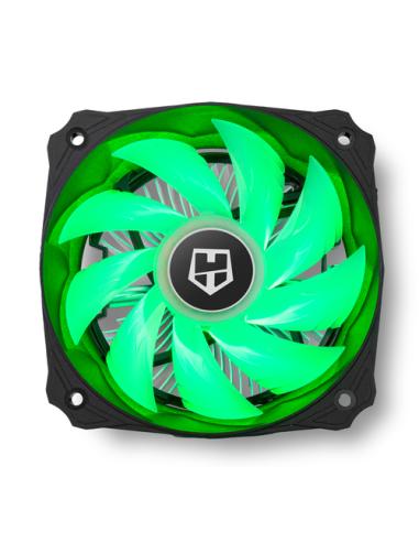 NOX Hummer H-123 RGB Procesador Enfriador 12 cm Negro 1 pieza(s)