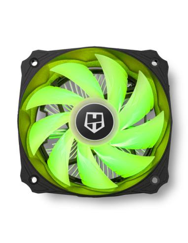 NOX Hummer H-123 RGB Procesador Enfriador 12 cm Negro 1 pieza(s)