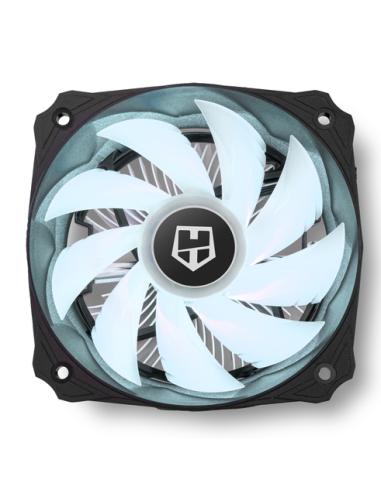 NOX Hummer H-123 RGB Procesador Enfriador 12 cm Negro 1 pieza(s)