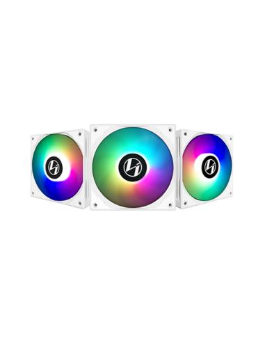 Lian Li ST120 Carcasa del ordenador Ventilador 12 cm Blanco 3 pieza(s)