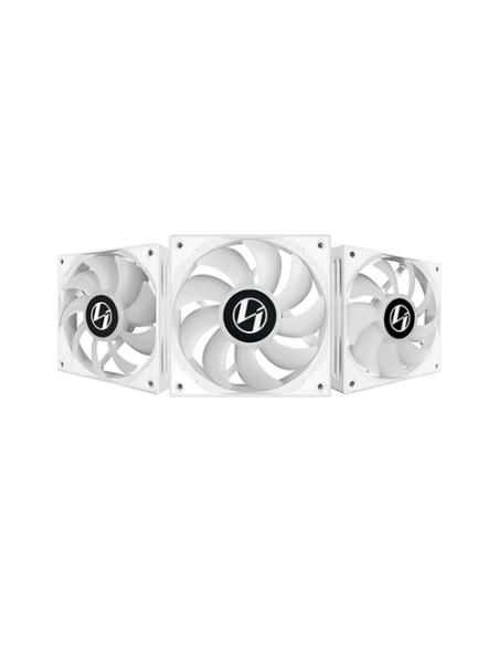 Lian Li ST120 Carcasa del ordenador Ventilador 12 cm Blanco 3 pieza(s)
