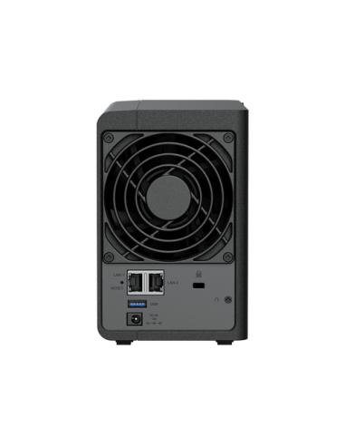 Synology DiskStation DS224+ servidor de almacenamiento NAS Escritorio Intel® Celeron® J4125 2 GB DDR4 0 TB Negro