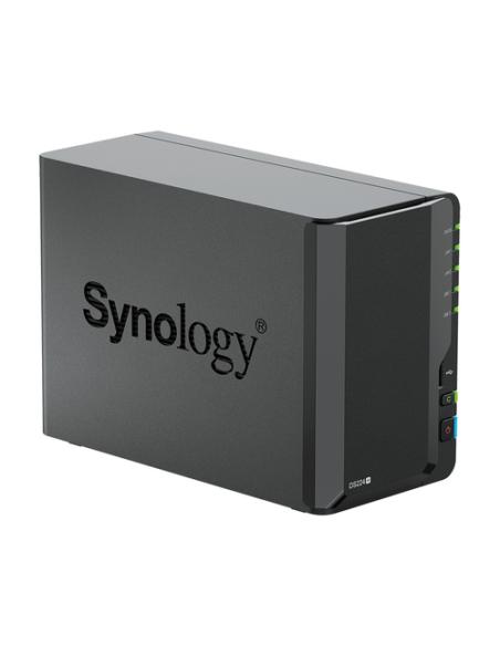 Synology DiskStation DS224+ servidor de almacenamiento NAS Escritorio Intel® Celeron® J4125 2 GB DDR4 0 TB Negro