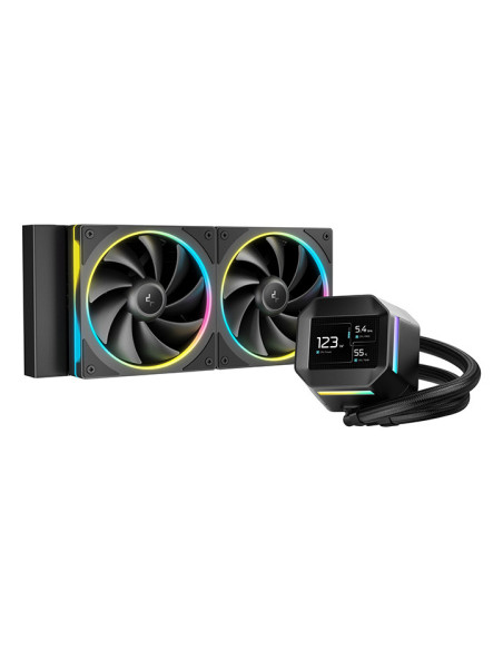 DeepCool LM240 Procesador Kit de refrigeración líquida 12 cm Negro 1 pieza(s)