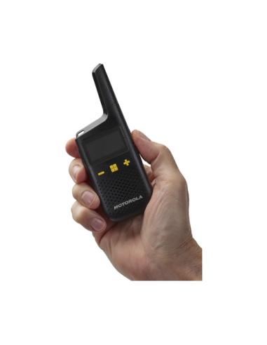 Motorola XT185 two-way radios 16 canales 446.00625 - 446.19375 MHz Negro