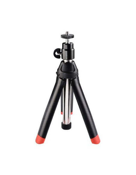 Hama | Trípode 4 en 1 con Conexión 1 4", para go pro, móviles o cámaras, color negro