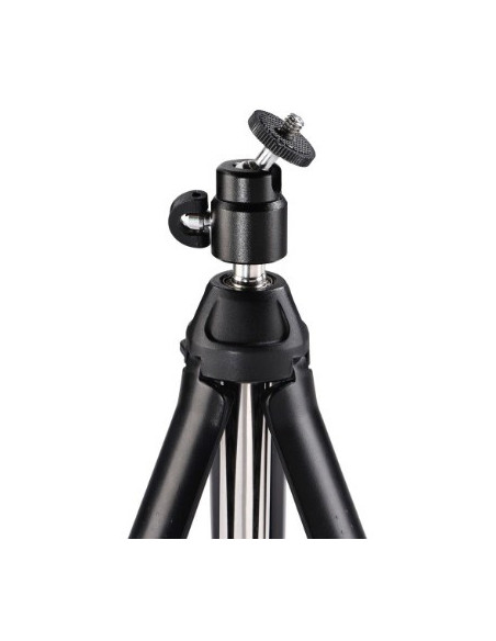 Hama | Trípode 4 en 1 con Conexión 1 4", para go pro, móviles o cámaras, color negro