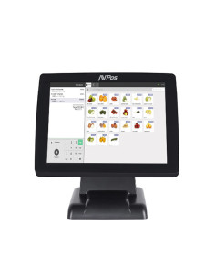 AVPos AVP-K3000B-I5-8128 Terminal Punto Venta (TPV) 38,1 cm (15") 1024 x 768 Pixeles Pantalla táctil
