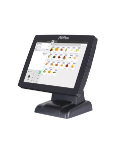AVPos AVP-K3000B-I5-8128 Terminal Punto Venta (TPV) 38,1 cm (15") 1024 x 768 Pixeles Pantalla táctil 2