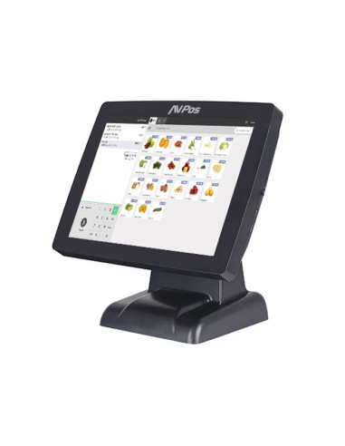 AVPos AVP-K3000B-I5-8128 Terminal Punto Venta (TPV) 38,1 cm (15") 1024 x 768 Pixeles Pantalla táctil