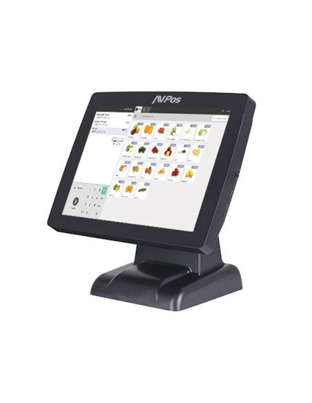 AVPos AVP-K3000B-I5-8128 Terminal Punto Venta (TPV) 38,1 cm (15") 1024 x 768 Pixeles Pantalla táctil