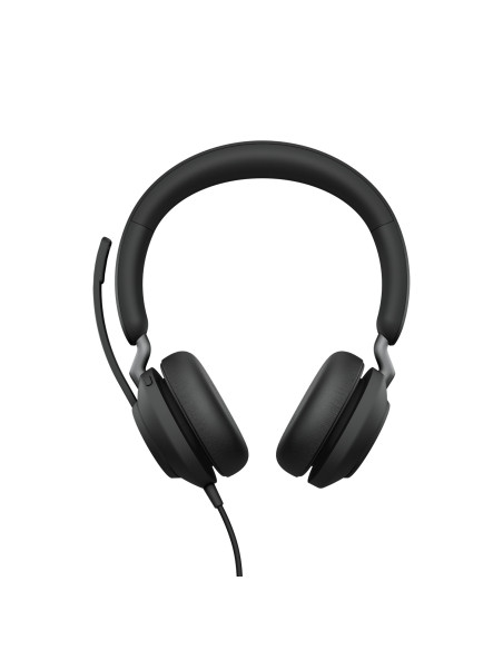 Jabra Evolve2 40 SE Auriculares Alámbrico Diadema Llamadas Música USB Type-C   USB Type-A Negro