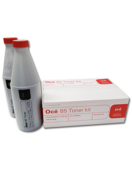 Oce 25001843 cartucho de tóner 2 pieza(s) Original Negro