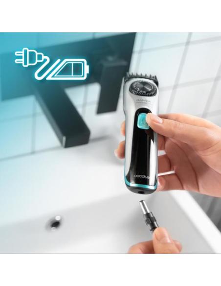 Cecotec Bamba PrecisionCare AllDrive Pro Negro, Plata Ión de litio