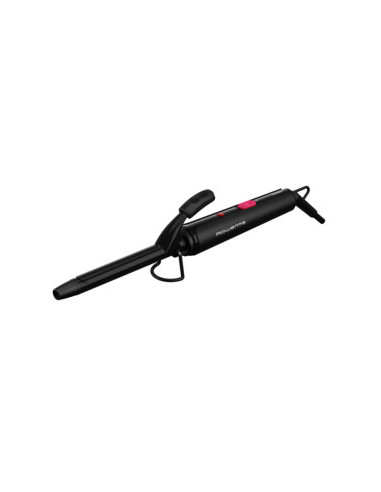 Rowenta CF2133F0 Utensilio de peinado Rizador de pelo Caliente Negro, Rosa 25 W