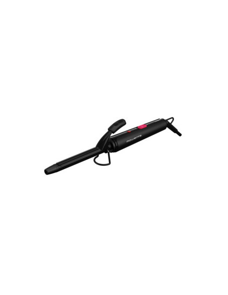 Rowenta CF2133F0 Utensilio de peinado Rizador de pelo Caliente Negro, Rosa 25 W