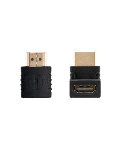 Nanocable 10.16.0011 cambiador de género para cable HDMI Negro