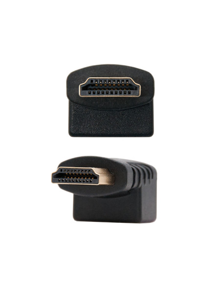 Nanocable 10.16.0011 cambiador de género para cable HDMI Negro