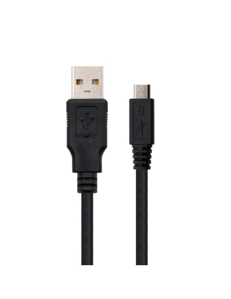 Nanocable 10.01.0503 cable USB USB 2.0 3 m USB A Micro-USB B Negro