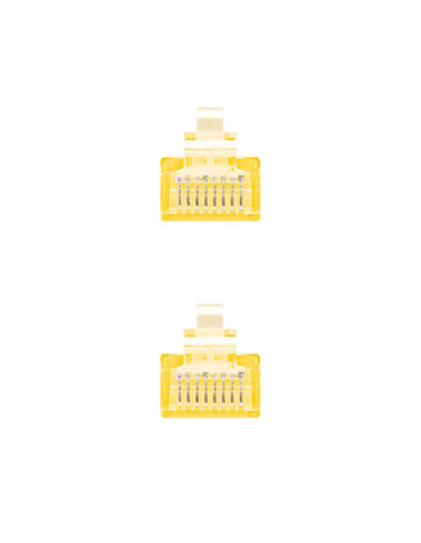 Nanocable 10.20.0402-Y cable de red Amarillo 2 m Cat6e U UTP (UTP)