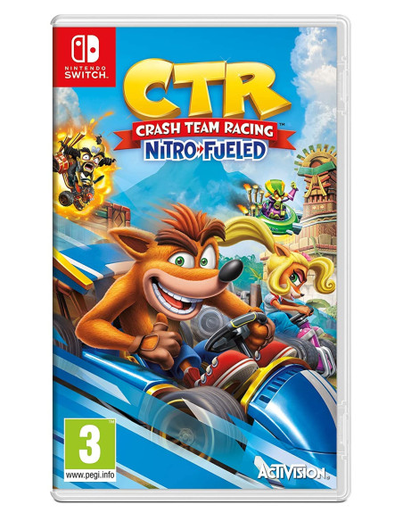 Nintendo Crash Team Racing  Nitro-Fueled Estándar Plurilingüe Nintendo Switch