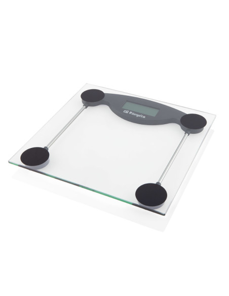 Orbegozo PB 2211 Plaza Negro, Transparente Báscula personal electrónica