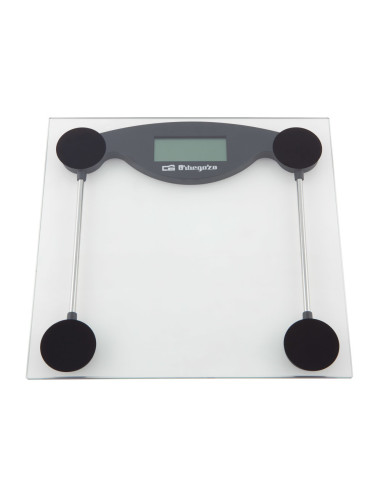 Orbegozo PB 2211 Plaza Negro, Transparente Báscula personal electrónica