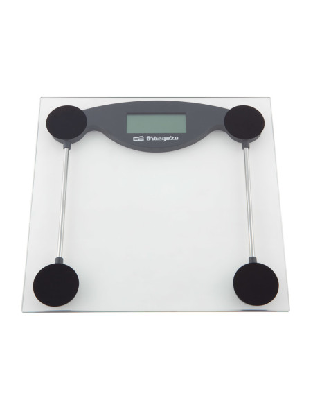 Orbegozo PB 2211 Plaza Negro, Transparente Báscula personal electrónica
