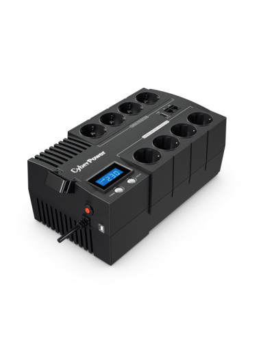 CyberPower BR1000ELCD sistema de alimentación ininterrumpida (UPS) Línea interactiva 1 kVA 600 W 8 salidas AC