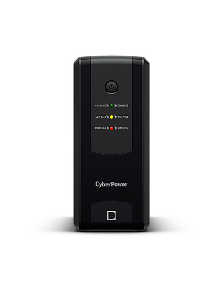CyberPower UT1050EG sistema de alimentación ininterrumpida (UPS) Línea interactiva 1,05 kVA 630 W 4 salidas AC
