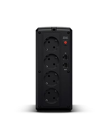 CyberPower UT1050EG sistema de alimentación ininterrumpida (UPS) Línea interactiva 1,05 kVA 630 W 4 salidas AC