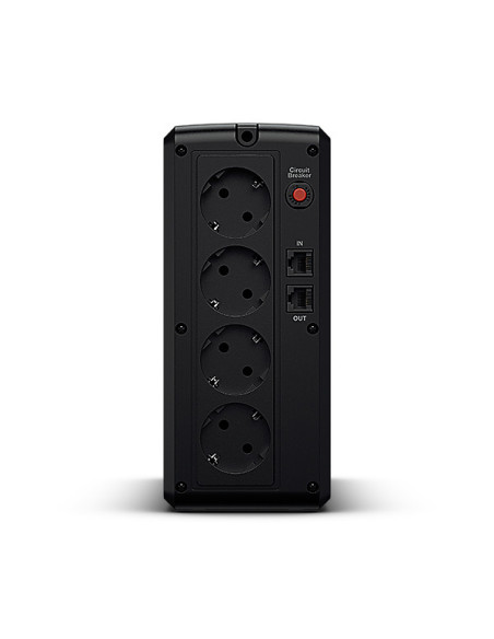 CyberPower UT1050EG sistema de alimentación ininterrumpida (UPS) Línea interactiva 1,05 kVA 630 W 4 salidas AC