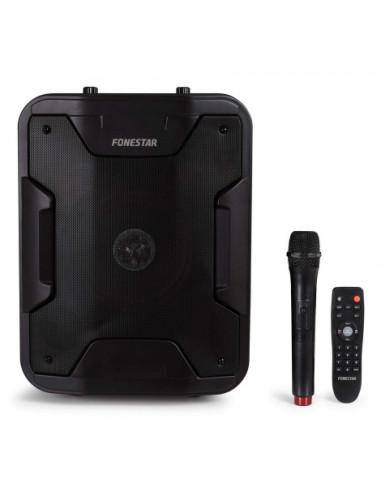 Fonestar California Altavoz para fiestas Negro 200 W