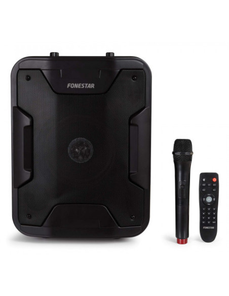 Fonestar California Altavoz para fiestas Negro 200 W