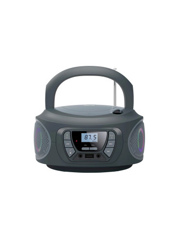 Fonestar BOOM-ONE-G reproductor de CD Gris Reproductor de CD portátil