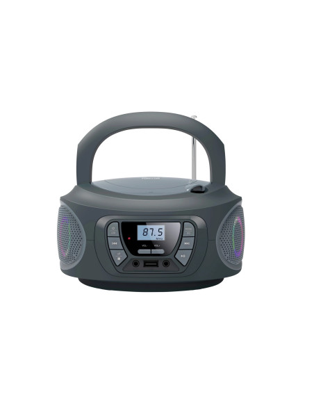 Fonestar BOOM-ONE-G reproductor de CD Gris Reproductor de CD portátil
