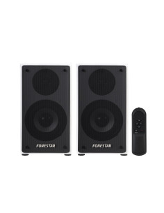 Fonestar CLASS-220B altavoz De 2 vías Negro, Blanco Alámbrico 20 W