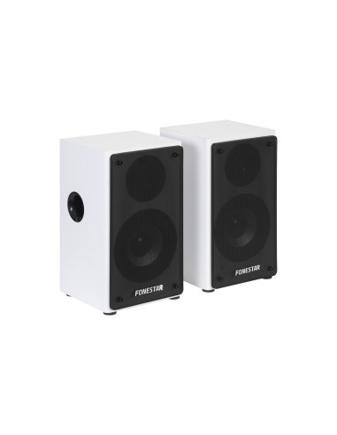 Fonestar CLASS-220B altavoz De 2 vías Negro, Blanco Alámbrico 20 W