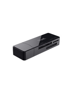 Trust NANGA lector de tarjeta USB 3.2 Gen 1 (3.1 Gen 1) Type-A Negro