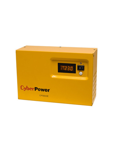 CyberPower CPS600E sistema de alimentación ininterrumpida (UPS) 0,6 kVA 420 W 1 salidas AC