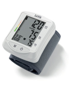 Laica BM1006 monitor de ritmo cardiaco Muñeca Gris, Blanco