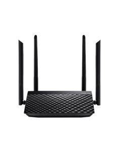 ASUS RT-AC1200 v.2 router Ethernet rápido Negro 2