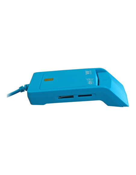 Woxter PE26-146 lector de tarjeta inteligente Interior USB USB 2.0 Azul