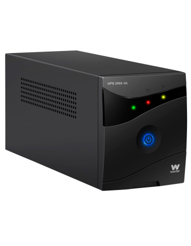 Woxter UPS 2000 VA sistema de alimentación ininterrumpida (UPS) Línea interactiva 2 kVA 1200 W 2 salidas AC
