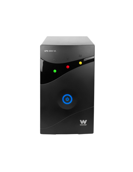 Woxter UPS 2000 VA sistema de alimentación ininterrumpida (UPS) Línea interactiva 2 kVA 1200 W 2 salidas AC